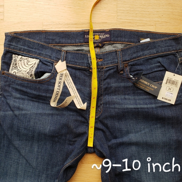 NWT Lucky Brand Jean Capris - Picture 11 of 12